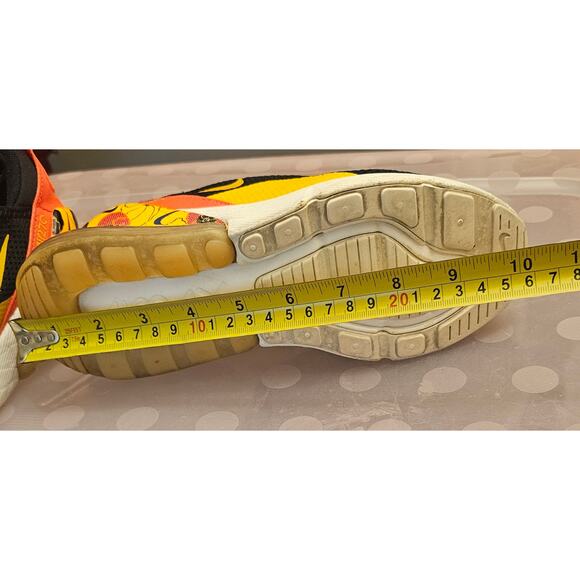 Nike Air Max 270 SE Floral Running Sneaker Shoes Black Yellow Orange Women’s 7 - Picture 5 of 15